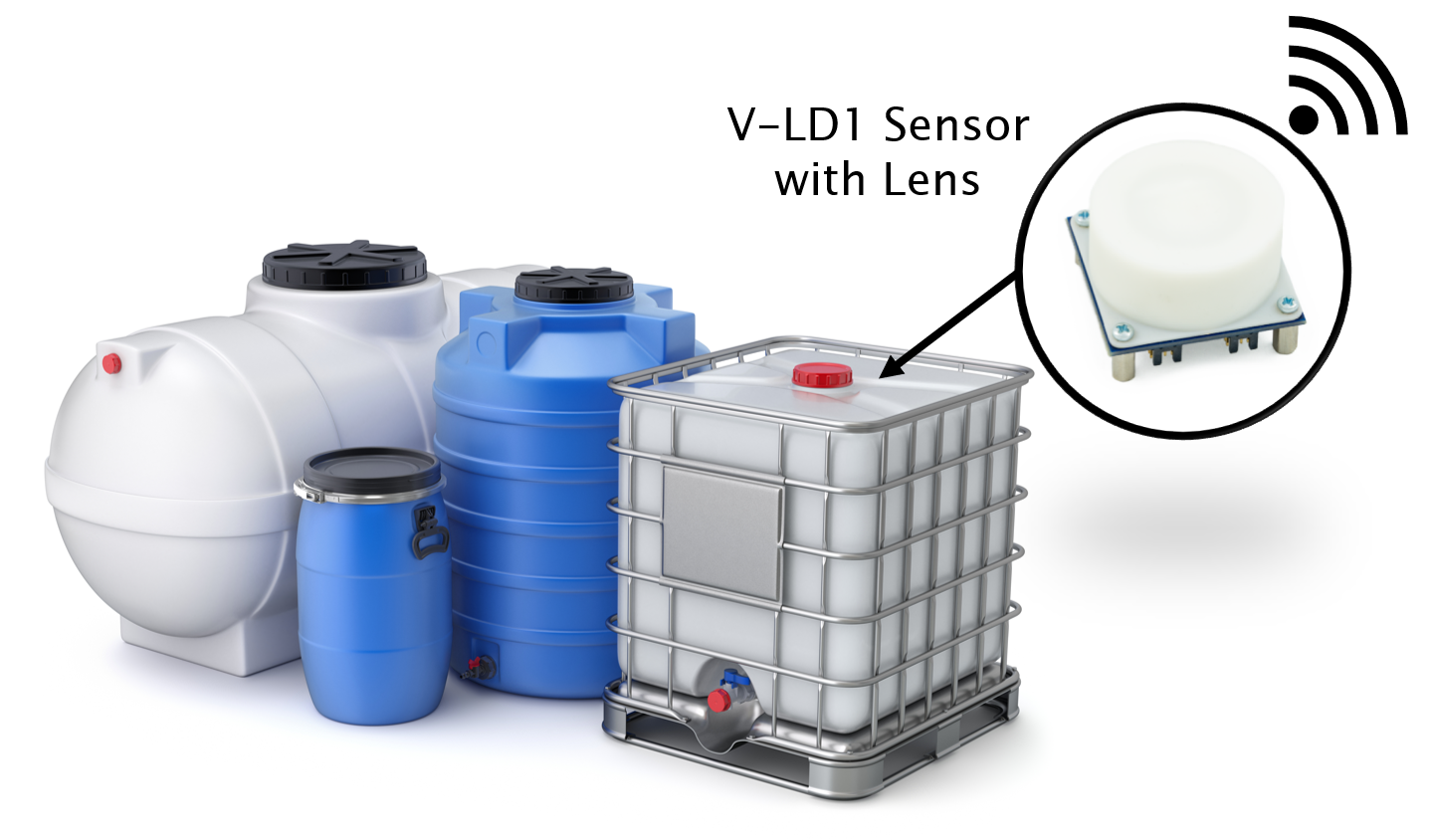 Optimizing IoT Tank Level Gauging with the V-LD1 Sensor - RFbeam